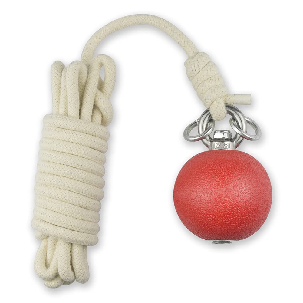 Custom Rubber Ball Meteor Hammer with Flag Chinese Kungfu Traditional Martial Arts Soft Equipment Exercise Rope Dart Meteor