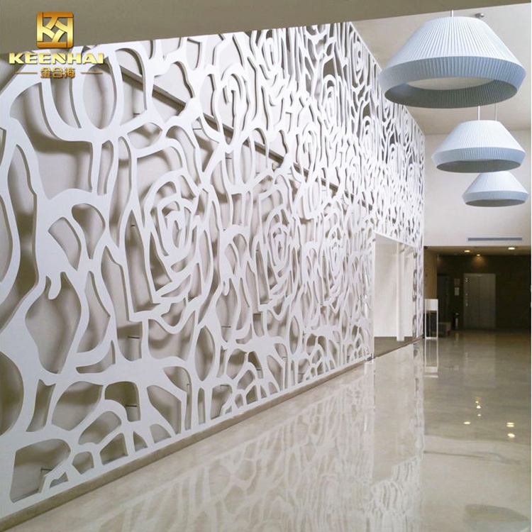 Laser Cut Aluminum Decor Interior Wall Cladding Panels