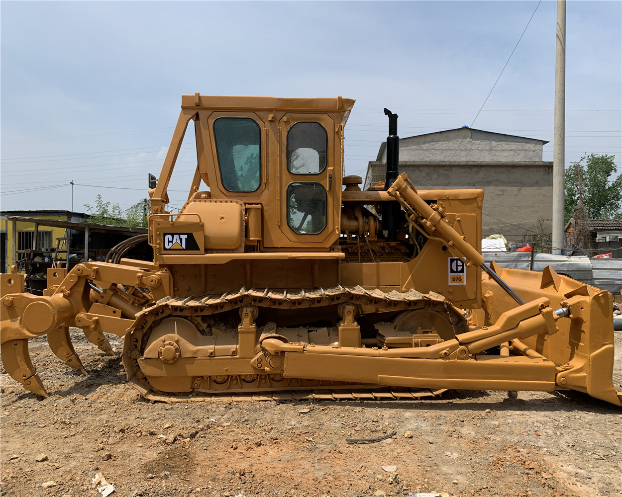 Гусеничный бульдозер CAT D7G, гусеничный трактор D7, оригинальный бульдозер CAT D7G