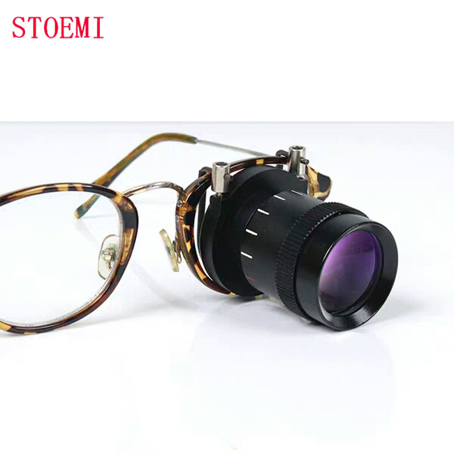 Портативный карманный мини монокулярный телескоп STOEMI 8121 2.5X с зажимом для очков