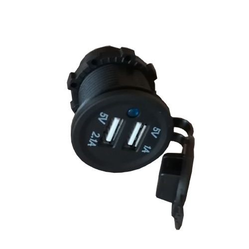 12-24V usb зарядное устройство аксессуары по своему усмотрению, два usb выхода, автобус Мерседес Бенц автобус адаптер HC-B-65001