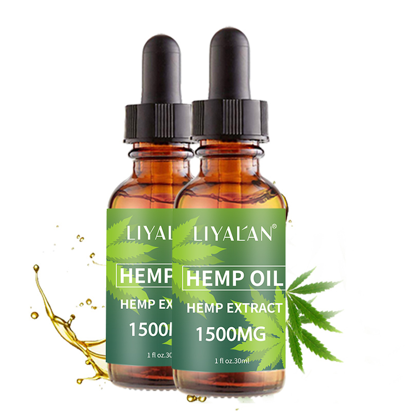 Частная этикетка натуральные органические конопляное масло 30 мл CBD масло