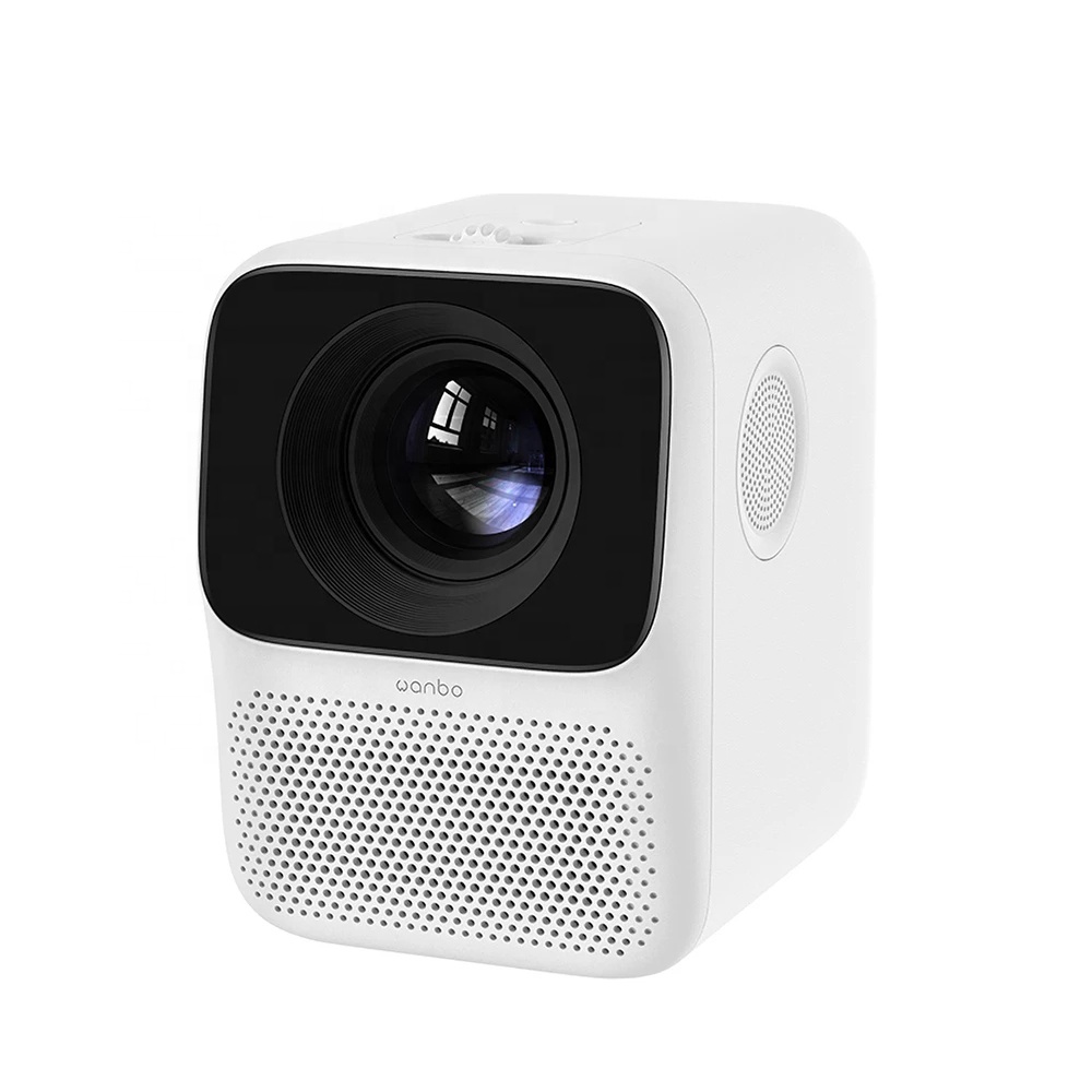 Проектор Wanbo T2 Max Full HD 1080P с поддержкой ТВ 4k Android Wifi домашний кинотеатр Bluetooth светодиодный проектор глобальная версия