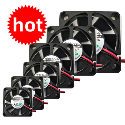 Aidecoolr 45*45*10 мм осевой вентилятор потока 12v 24v dc бесщеточный вентилятор охлаждения вентилятор в черном цвете
