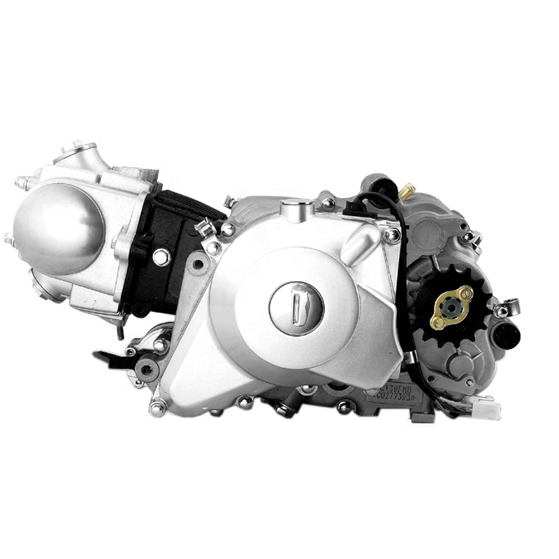 CQJB, высококачественный, с воздушным охлаждением, 50/90/110/125CC, однополярный, встроенный двигатель заднего хода для мотоцикла