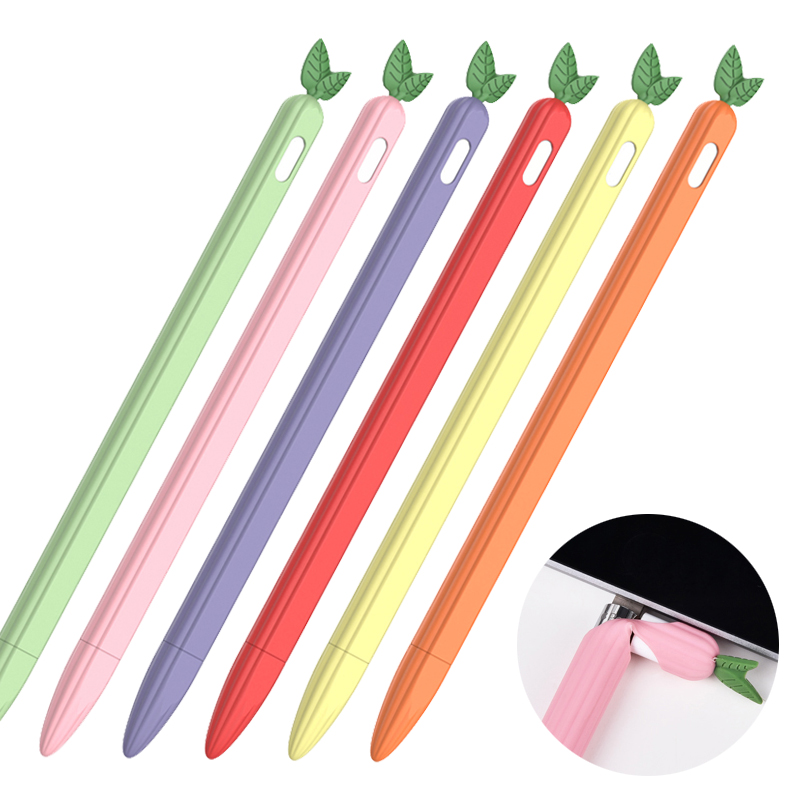 2021 Fruit Scratch Resistant Simple silicone case for Apple Pencil 1/2