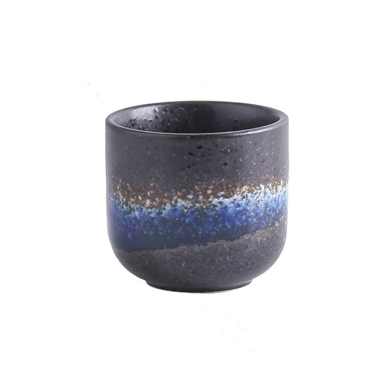 Japanese style new design 200ml ceramic cups with different colors