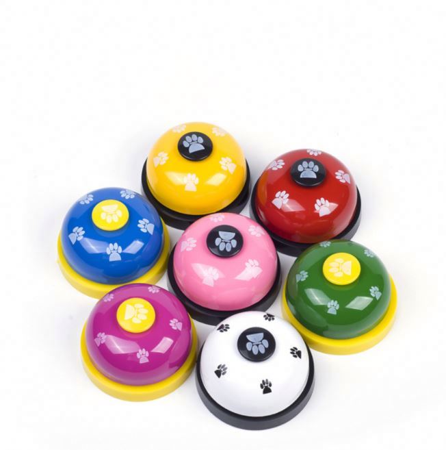 Hot Sale Dog Door Bell for Potty Clear Ring Pet Tool Communication Device Cats Dog Training Clickers Metal Bell