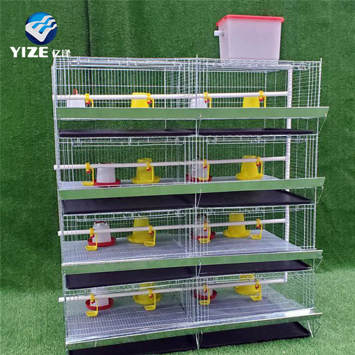 Breeding Battery Poultry Farm Layer Broiler Birds Hen Chick Cage Coop Machine
