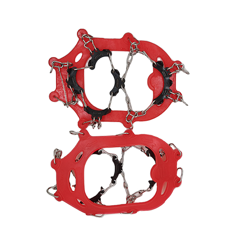 8 Teeth Outdoor Ice Snow Winter Ski Crampons Climb Snow Shoe Ice Cleat Traction Crampons