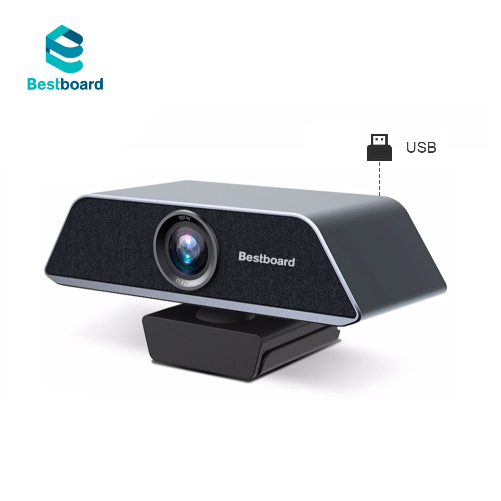 Портативная видеокамера HD с 2 встроенными микрофонами, 4k, Full HD, Mini USB