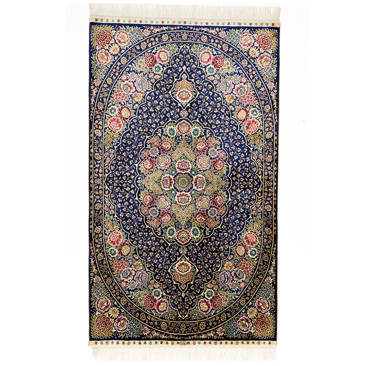 Yuxiang 3 'x 5' Красивые цветочные персидские шелковые Коврики ручной работы с узлом
