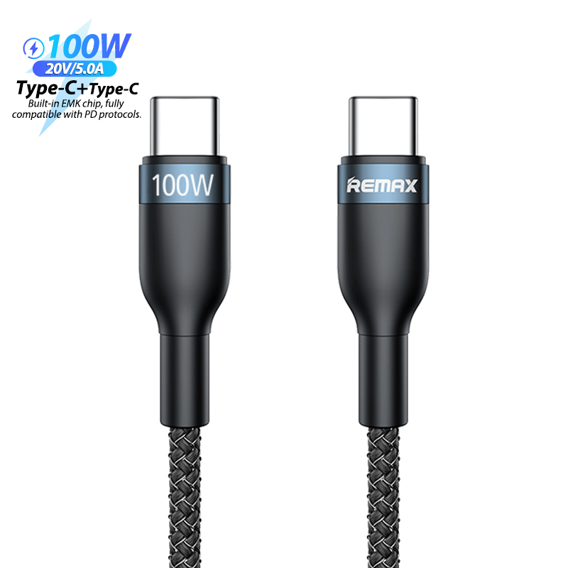 Usb кабель Remax RC-174C 100 Вт Pd для быстрой зарядки и передачи данных