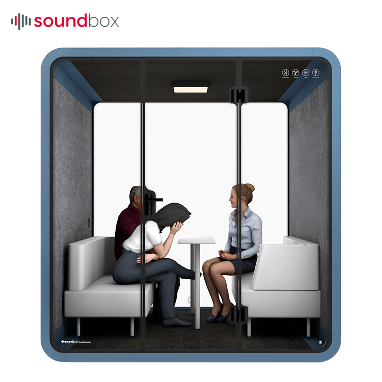 Большой размер soundbox Крытый акустический офис телефонная будка для встречи использования