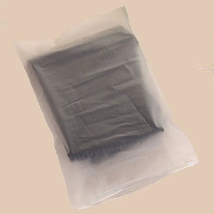 Matte Transparent Frosted Packing Slider Bags Cloth Packing Zipper Bags*