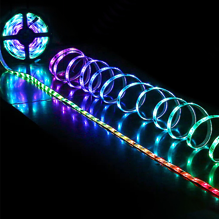 USB Светодиодная лента 5050 для подсветки телевизора RGB Светодиодная лента клейкая лента IP65 IP20 60 светодиодов м 10 мм ширина 5 в корпус черного и белого света