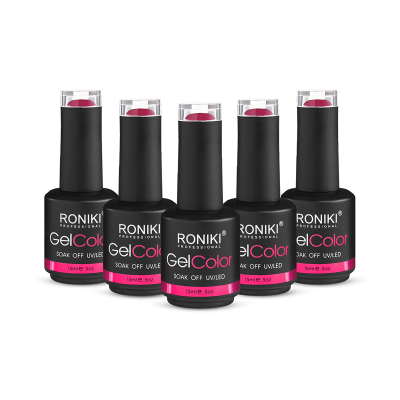 RONIKI Wholesale brand Nail Gel Free Sample Custom Private Label Colors peel Off Led gel polish