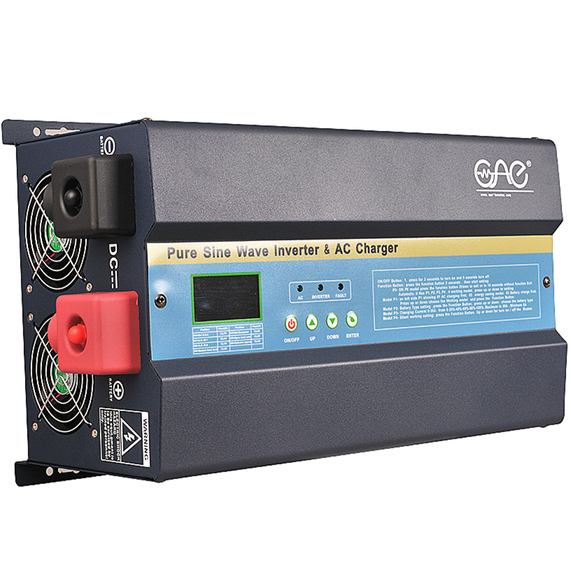 Высокое качество 1kw 2kw 3kw 4kw 5kw 6kw 7kw солнечной энергии по ограничению на использование опасных материалов в производстве электрического и электронного оборудования синусоидального колебания инвертора с mppt Контроллер заряда