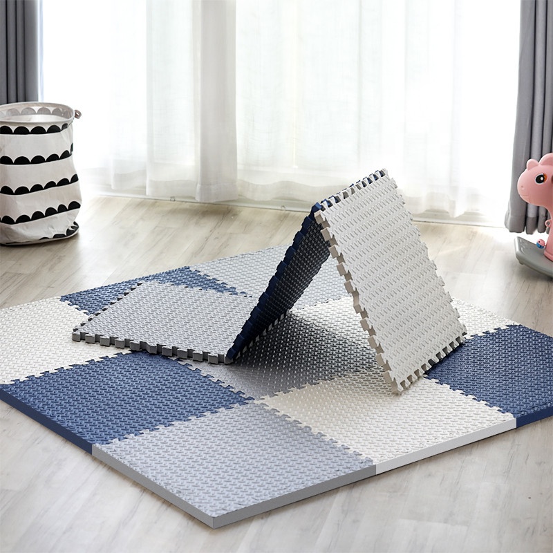 CT WHESL Puzzle Exercise Mat with EVA Foam Interlocking Tiles and Edge Pieces Extra Think 3/4 inch for Exercise, MMA, Gymnastics