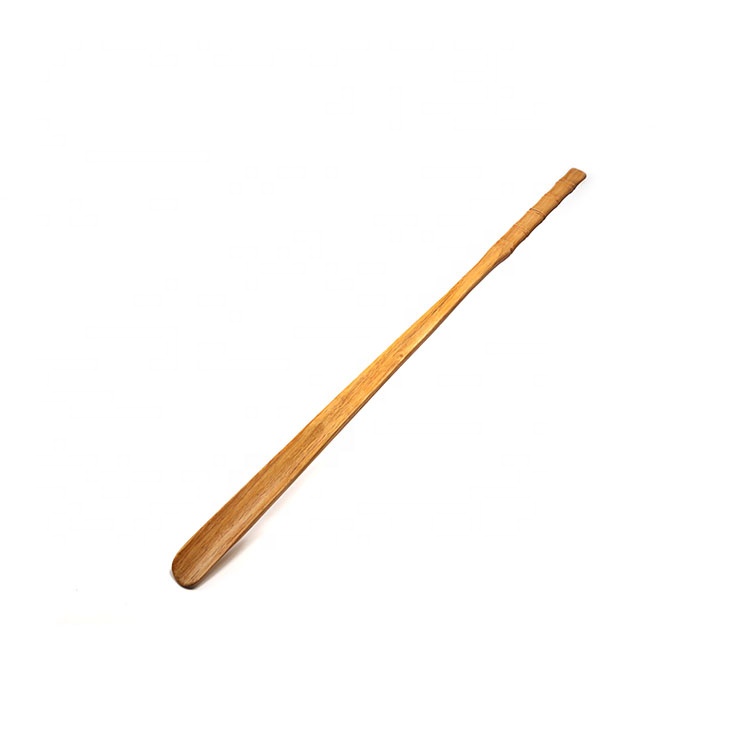Обувной рожок, 15 дюймов бамбуковый длинный ручка Shoehorn