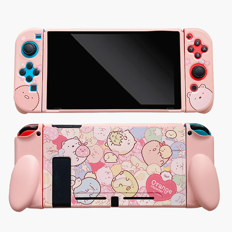 Мультяшный 3D-чехол с милым дизайном Sumikkogurashi для switch sx os, мягкий силиконовый водонепроницаемый чехол с защитой от потери для Nintendo