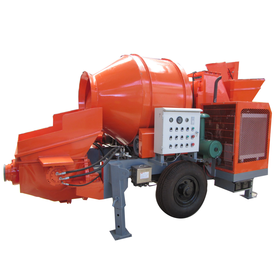 Factory Supplier Concrete Mixer Machine with Concrete Pump Diesel Driven Concrete Mixer for hot sale
