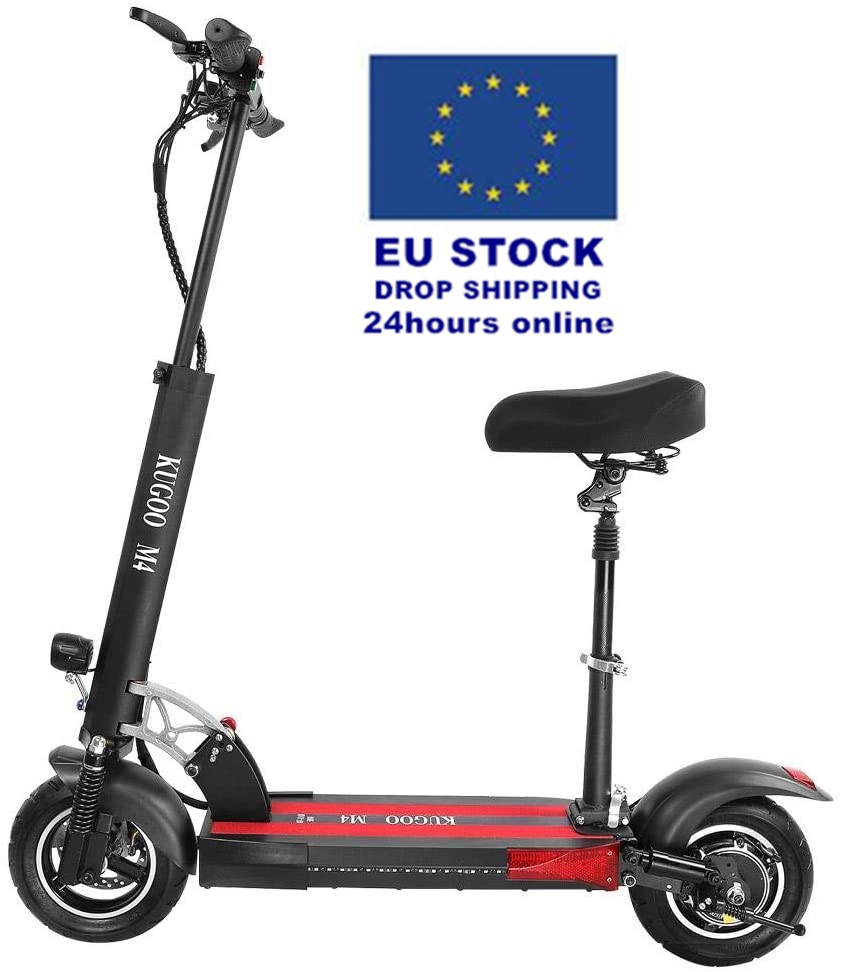 Европейский запас 2021 Kugoo KIRIN M4 с максимальной нагрузкой 150 кг 10 "шины 500 Вт мотор электрический скутер