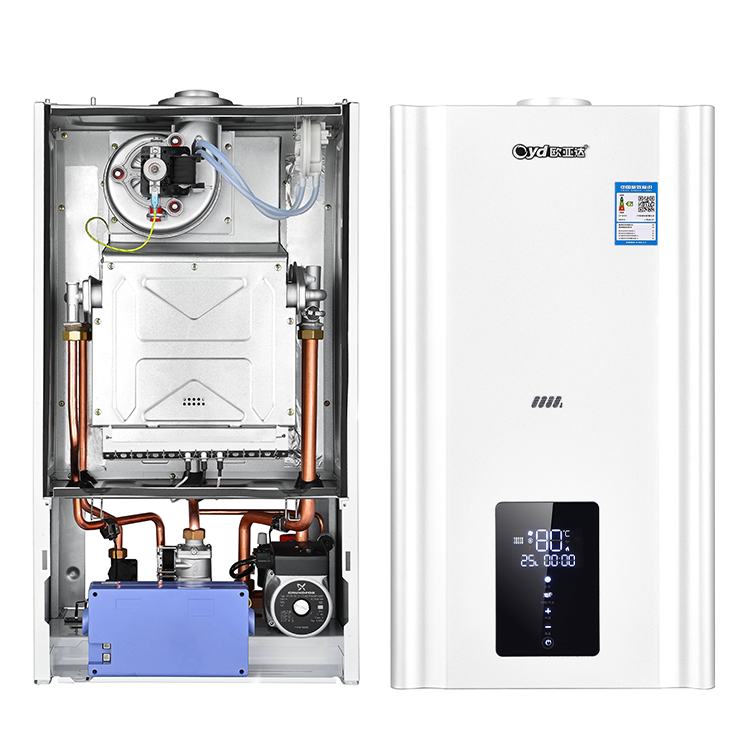 China Gas Boiler Natural Gas 24Kw Oyd A8 Combi Heating Boiler With New Smart Control App