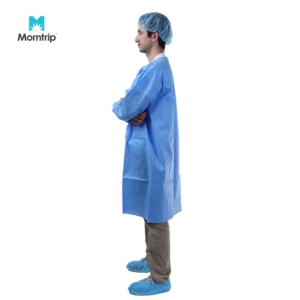 High Quality Wholesale Chemistry Non Woven Lab Jacket Disposable Lab Coat