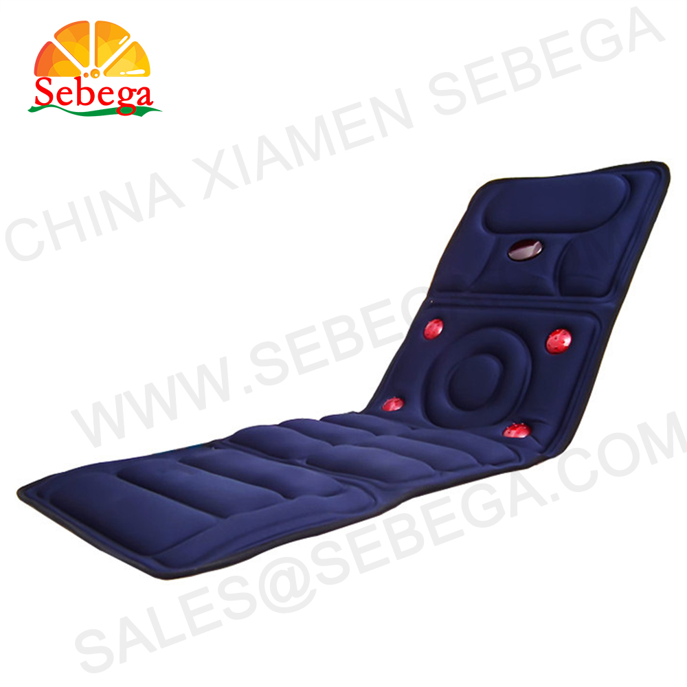 Portable Vibrator Back Professional Massage Mat Mattress with infrared heating