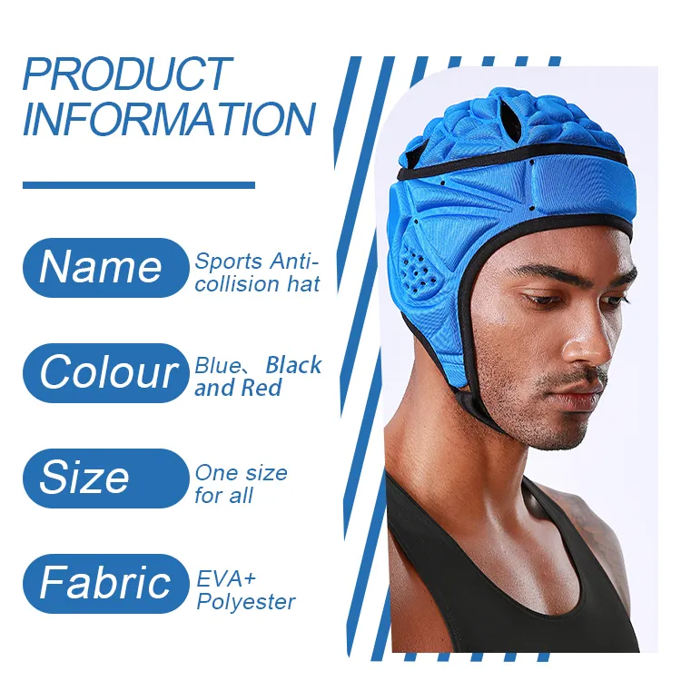 Customized Soft Shell Protective Soccer Rugby Goalkeeper Goalie Hockey Helmet