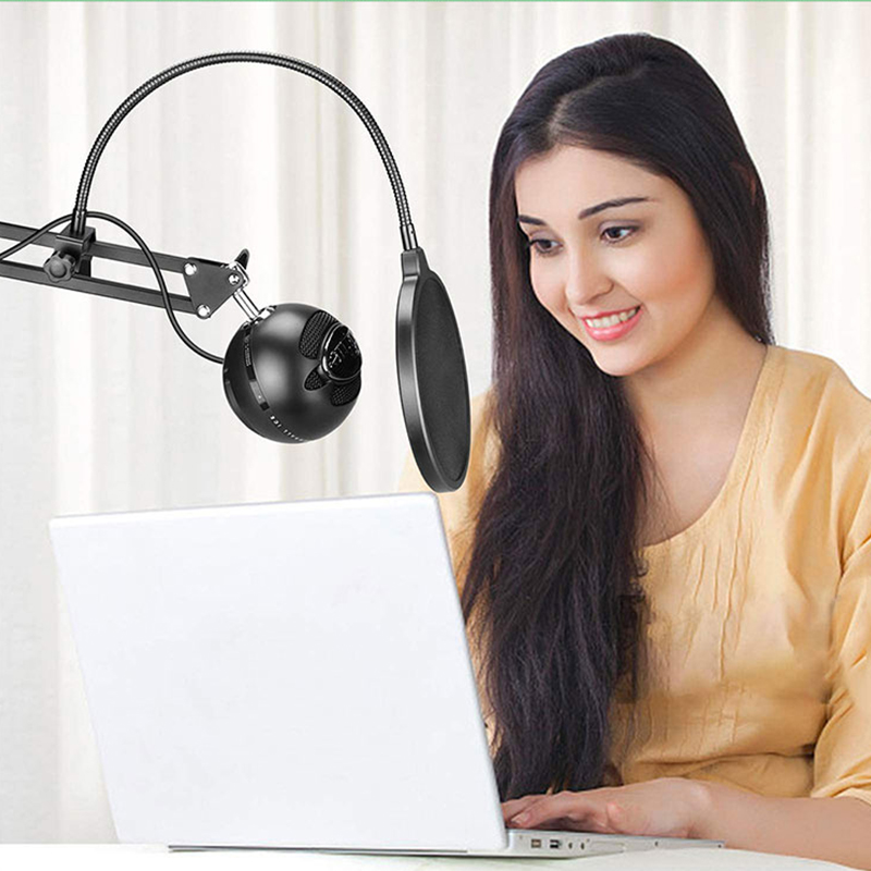 Oem Manufacture Streaming Podcasting Microphone Kit Pop Filter Suitable Gamer Anchor