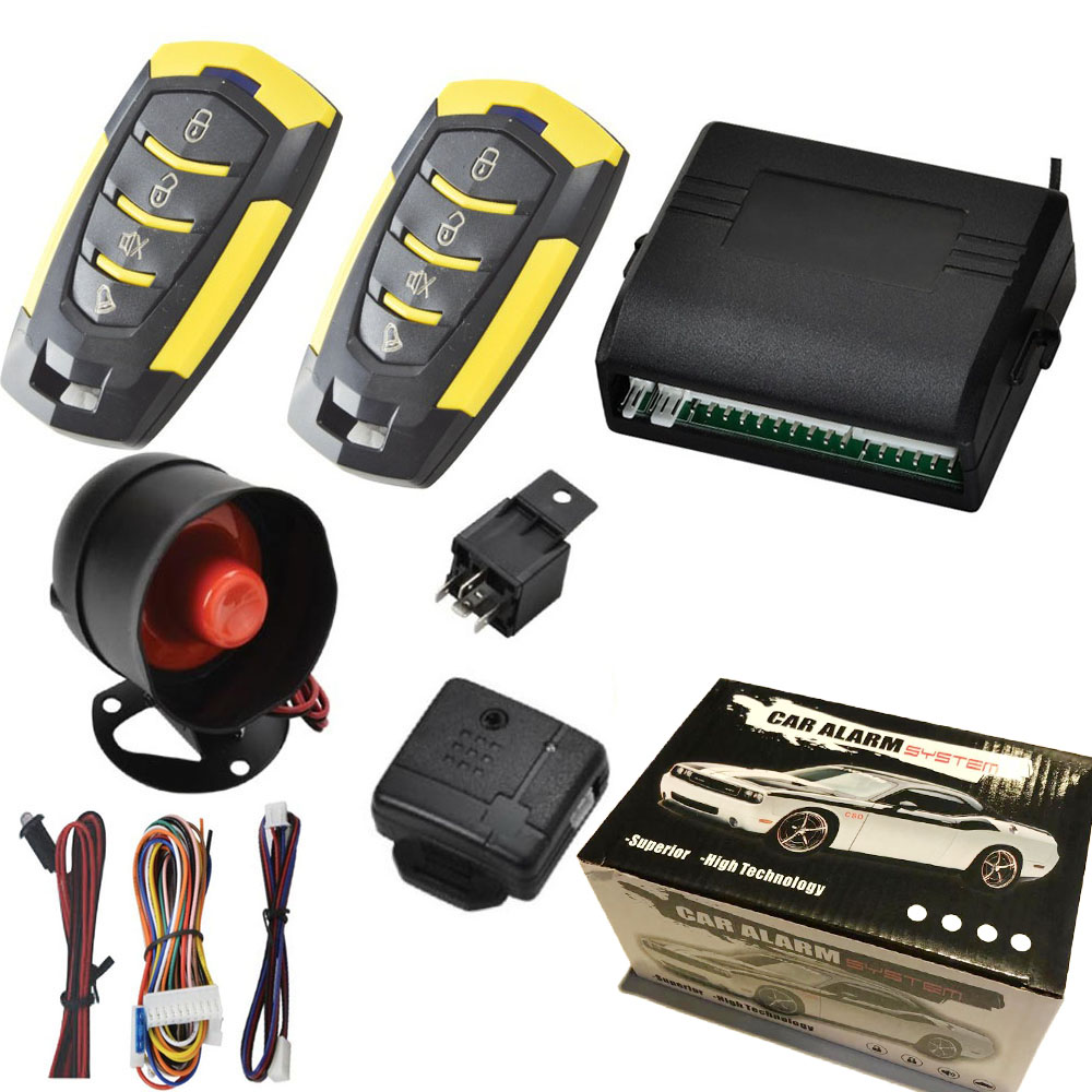 12V Car Auto Alarm Remote Central Door Locking Vehicle Keyless Entry System Kit Car Styling Universal Car Central Lock
