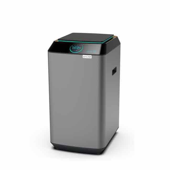 Customized grey blue Waste King Disposer Low noise 2KG Processing capacity food waste disposal machine kitchen