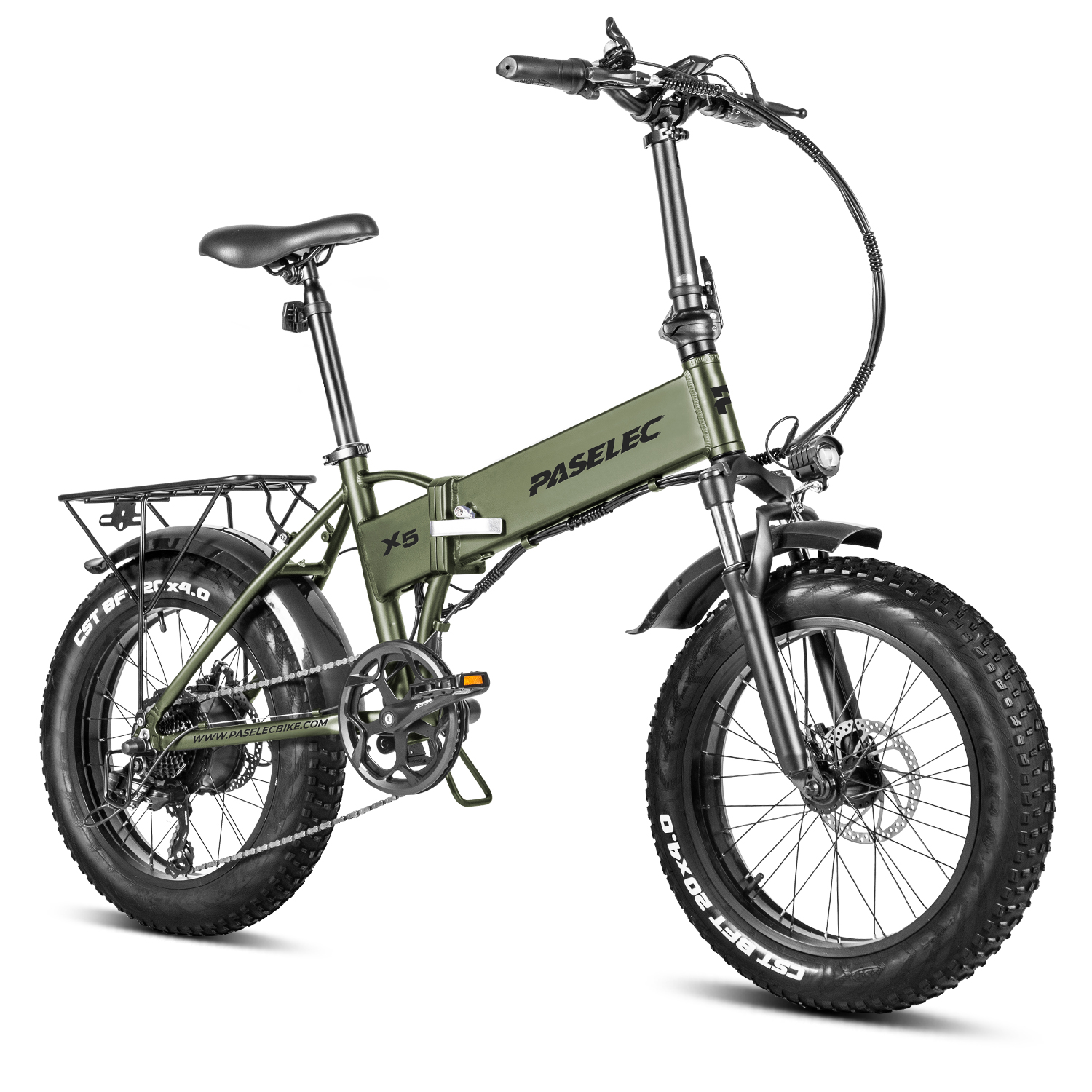 PASELEC Fat Tire ebike складной электровелосипед с Умной E-PAS системой подзарядки, в наличии