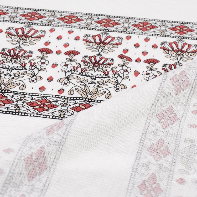 Garments fabric Rayon viscose fabric 26S no spandex siro jersey printed viscose fabric for dress