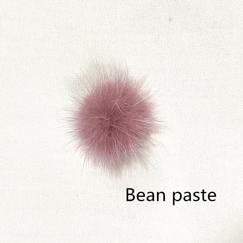 Novelty and creative new products Christmas decoration pompons Shoes mink plush sneakers Mink fur pendant