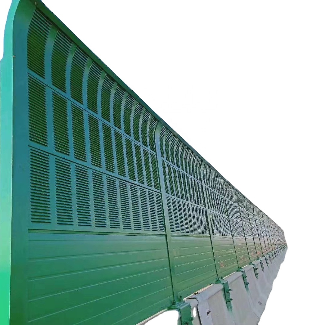 Noise Reduction Systems for Railway Metal Steel Board Panel Sound Barrier