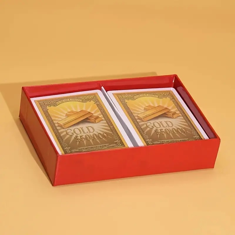Custom High-Quality Paper PVC Plastic Playing Cards for Indoor Outdoor Events