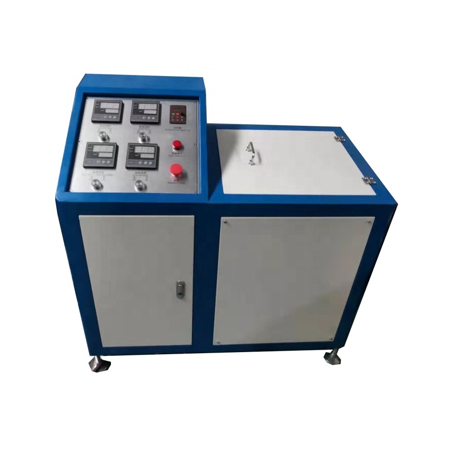 Manual hot melt extruder small double triple insulating glass making machine