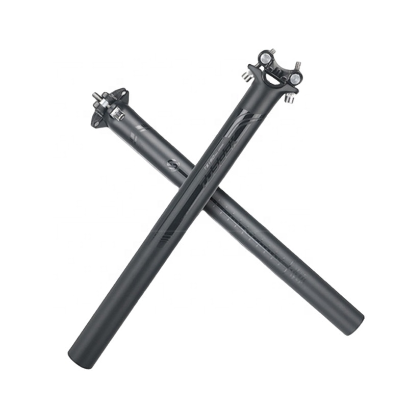 350/400mm Full Carbon Fiber Road Bike Seatpost 27.2/30.8/31.6 Seatpost Suspension For Bicycle