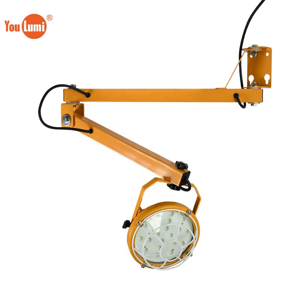 YOULUMI IP65 adjustable Outdoor waterproof led swing arm dock light
