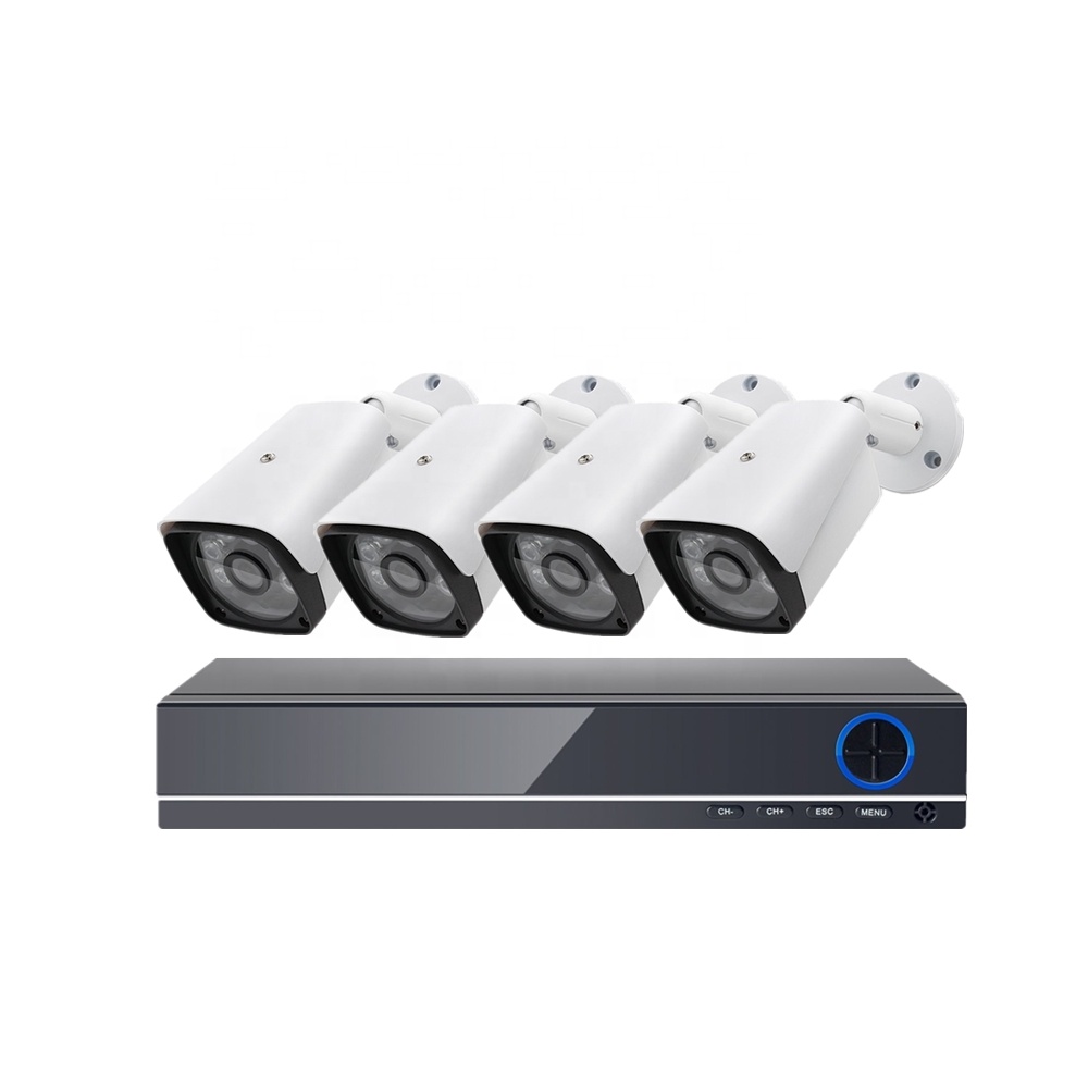 Полный HD 2MP 5MP AHD 4CH H.265 DVR комплект безопасности CCTV камера система Открытый водонепроницаемый IP66 ИК Ночное Видение камера DVR комплект