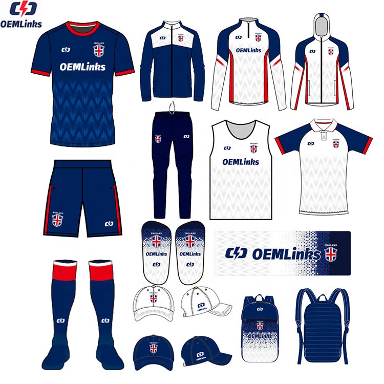 OEM Custom New Football Kits Soccer Wear Men Football Jerseys Soccer Uniform Football Uniforms Men Soccer Jerseys