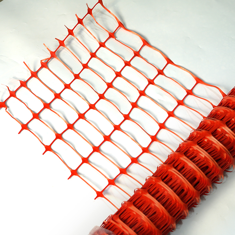 Orange Soft Plastic Mesh Safety Net for Construction Sites Public Road Traffic Isolation Export Quality