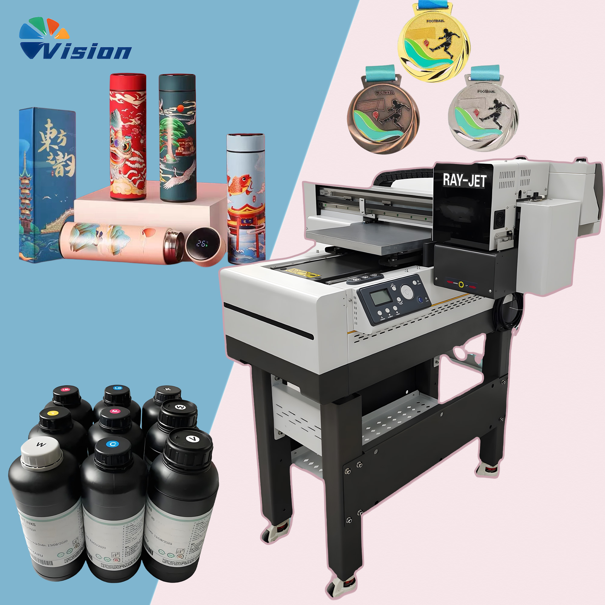 Design Wholesale a3 flatbed printer uv printer printing machine