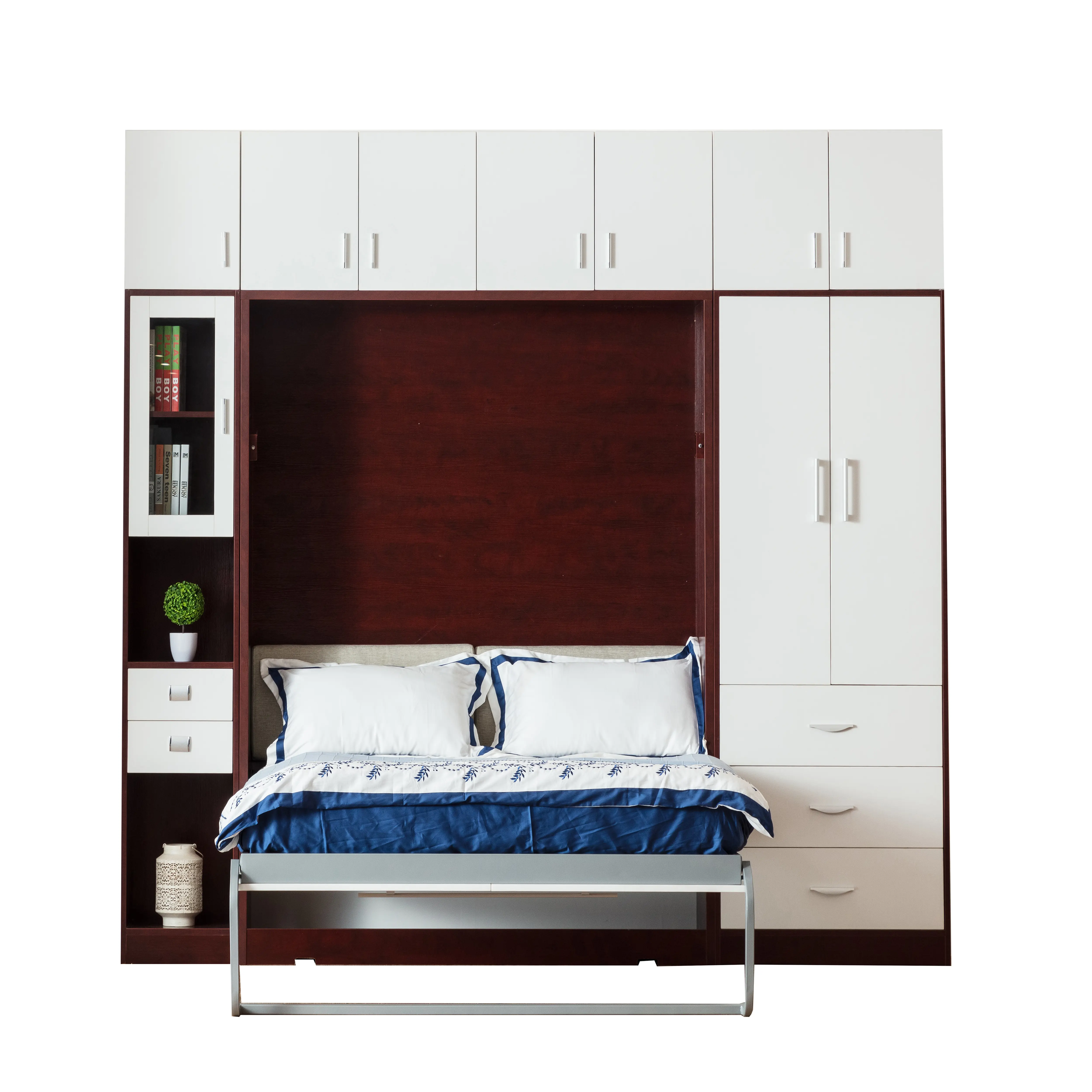 High quality hidden smart furniture bedroom sets wall mounted folding beds wall beds murphy beds