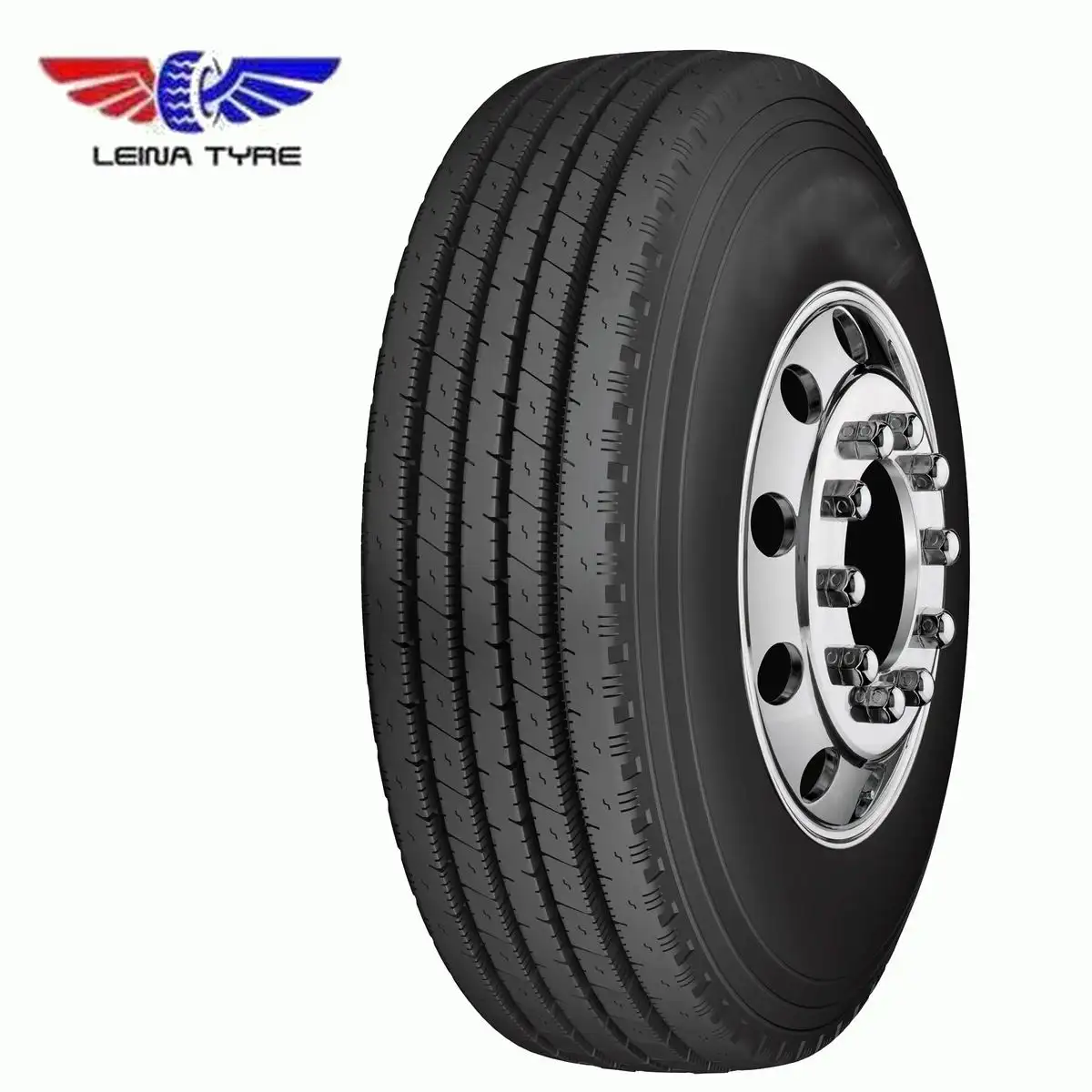 China radial truck and bus tires 11R22.5 295/75R22.5 and truck steel wheel rims 22.5X8.25