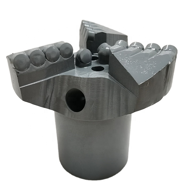 Rock Drilling PDC Bits Diamond PDC Three Wings Drill Bit for Geology Exploration