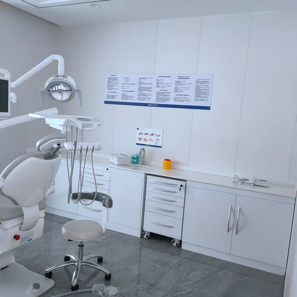 Подгонянная нержавеющая сталь стоматологический шкаф muebles dentales